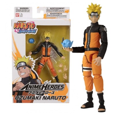 Figura bandai anime heroes naruto 