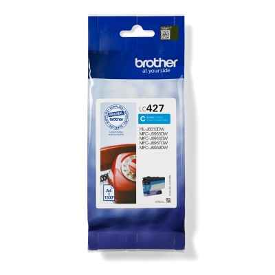 Cartucho tinta brother lc427c cian 1500