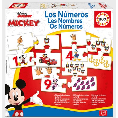 Juego Aprendo los numeros Mickey Disney