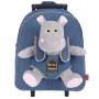 Trolley + Peluche Hipopotamo Holly 38cm