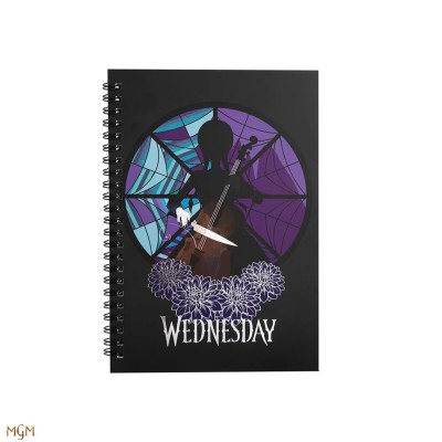 Libreta cinereplicas wednesday addams miercoles