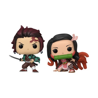 Pack 2 funkos funko demon slayer