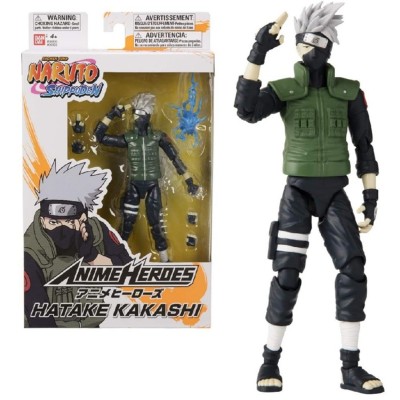 Figura bandai anime heroes naruto hatake