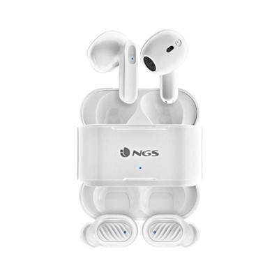 Auriculares bluetooth ngs articaduo tipo c blanco