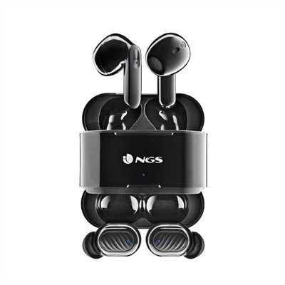 Auriculares bluetooth ngs articaduo tipo c negro