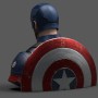 Busto hucha Capitan America Deluxe Endgame Vengadores Avengers Marvel 20cm