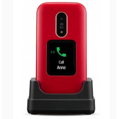 Telefono movil doro 6880 red white