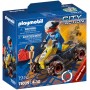 Playmobil city action quad offroad