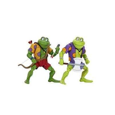 Pack 2 figuras neca ranas genghis