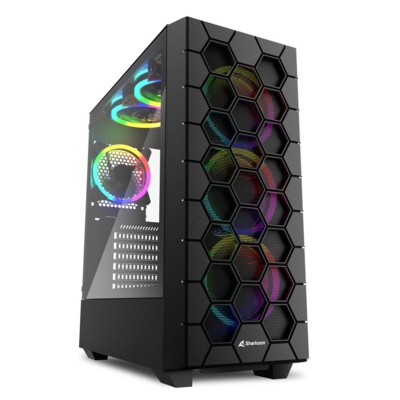 Caja ordenador gaming rgb hex atx