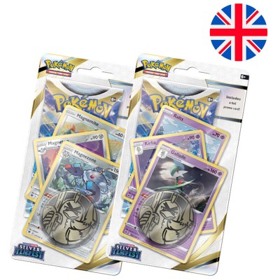 Blister Juego Cartas Coleecionables Espada y Escudo Pokemon ingles