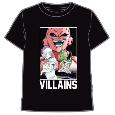 Camiseta Villanos Dragon Ball Z adulto