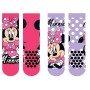 Set 2 calcetines antideslizantes Minnie Disney infantil surtido