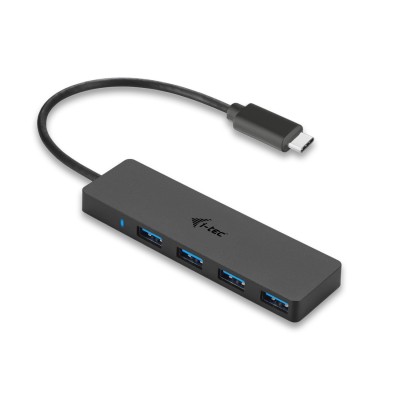 Hub i tec usb c delgado con 4