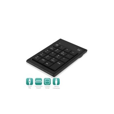 Teclado numerico pc portatil ewent usb