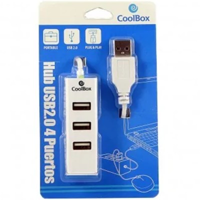 Hub coolbox 4 puertos usb 20