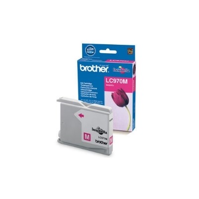 Cartucho tinta brother lc970m magenta 300