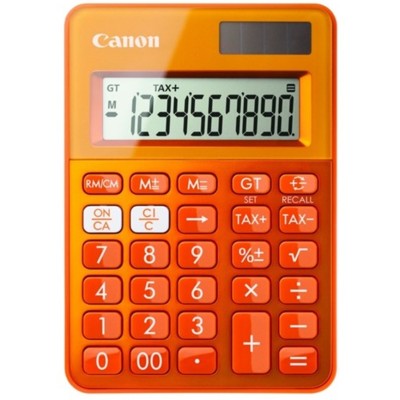 Calculadora canon sobremesa ls 100k naranja