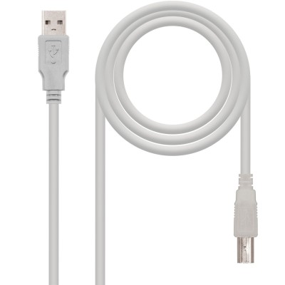 Cable nanocable conversor usb a a usb b