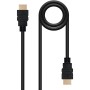 Cable nanocable hdmi macho macho negro 18m