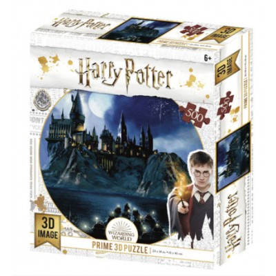 Puzzle 3d lenticular harry potter hogwarts