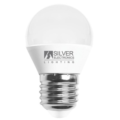 Bombilla led decorativa silver electronics esferica