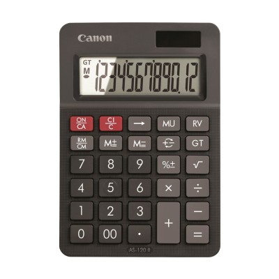 Calculadora canon bolsillo as 120ii emea dbl