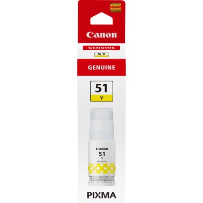 Cartucho tinta canon amarillo gi 51y 70ml