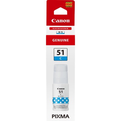 Cartucho tinta canon cian gi 51c 70ml