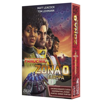 Juego mesa pandemic zona 0 europa