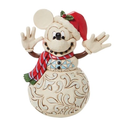 Figura enesco disney muneco nieve mickey