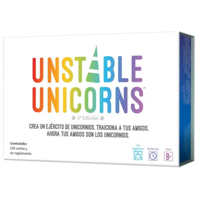 Juego mesa unstable unicorns pegi 8