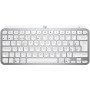 Teclado logitech mx keys gris palido