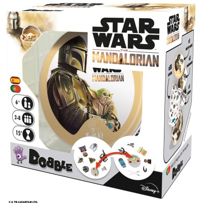 Juego mesa dobble star wars mandalorian