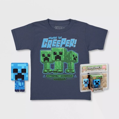 Pop tee minecraft charged creeper