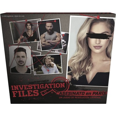 Juego mesa investigation files asesinato en