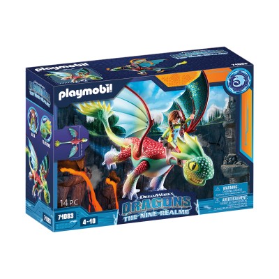 Playmobil dragones nine realms feathers 