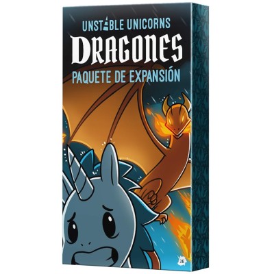 Juego mesa unstable unicorns dragones expansion