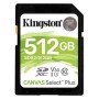 Tarjeta memoria sdxc 512gb kingston canvas