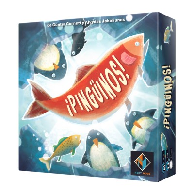 Juego mesa pinguinos edad recomendada 8