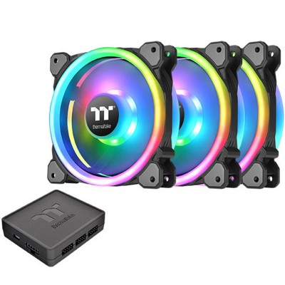 Kit ventiladores 120x120 thermaltake riing trio