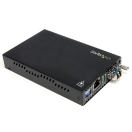 Conversor de medios gigabit a fibra startech lc multimodo para redes 550m