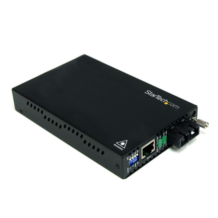 Conversor de medios ethernet a fibra startech lc multimodo para redes 2km