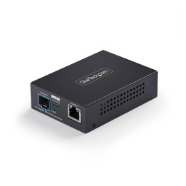 Conversor de medios de fibra startech monomodo - multimodo para redes