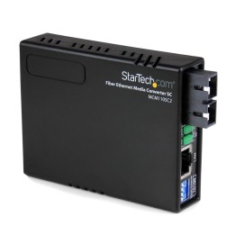Conversor de medios ethernet a fibra startech sc multimodo para redes 2km