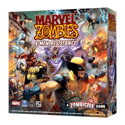 Juego mesa marvel zombies x men resistance