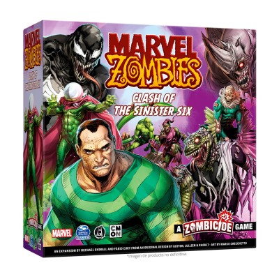 Juego mesa marvel zombies clash of