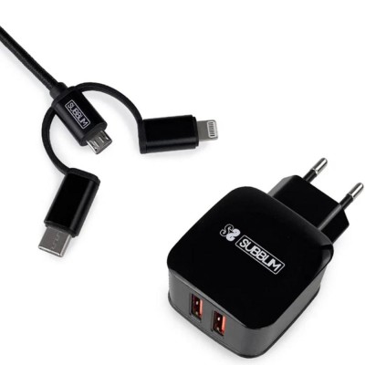 Cargador subblim 12w usb tipo a