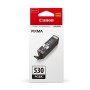 Cartucho tinta canon pgi 530pgbk negro pigmentado