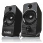 Altavoces pc nilox 20 6w negro